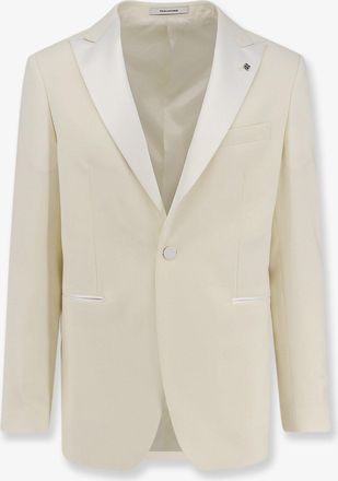 Tagliatore Blazer Smoking in lana vergine - TAGLIATORE - gender_Man