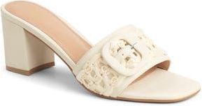 New York & Company Lana Slide Sandal in Ivory at Nordstrom Rack, Size 8.5