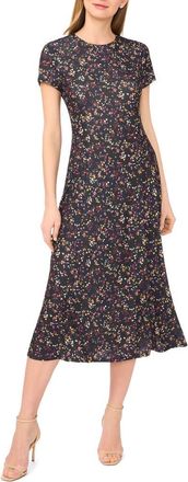 Ted Baker Cap Sleeve Midi Dress in Super Lemon at Nordstrom Rack, Size 12