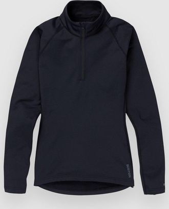 Burton Heavyweight X 1/4 Zip Funktionsshirt LS schwarz