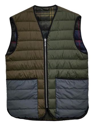 Barbour Gilet reversibile trapuntato - Verde