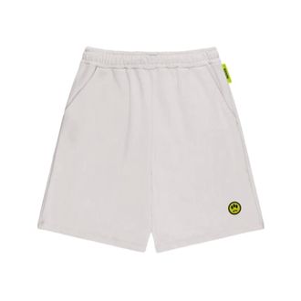 Barrow Barrow, Korte Broeken, Heren, Wit, M, Katoen, Katoenen Bermuda Shorts