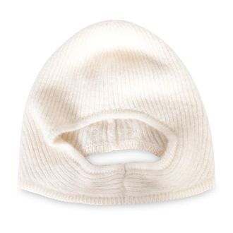 Jacquemus La Capuche Gros Grain - Dames - Hoeden - Wit - ONE Size - Wol - Accessoires