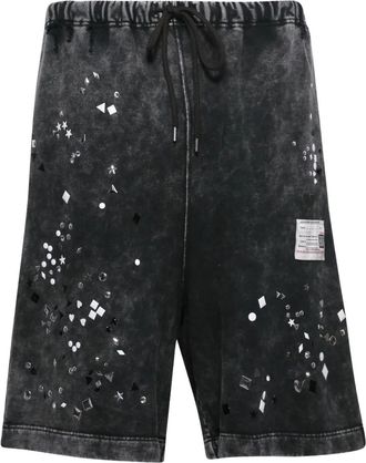 Miharayasuhiro Verfraaide shorts - Zwart