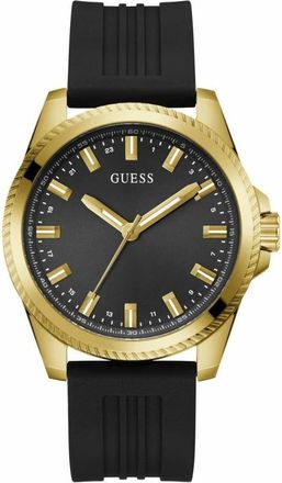Guess Analoog Horloge - Heren - Horloges - Zwart - ONE Size - Accessoires