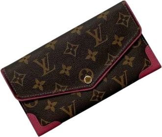 Louis Vuitton Pre-owned Wallets, female, Brown, Size: ONE SIZE Pre-owned Long wallet (bi-fold)