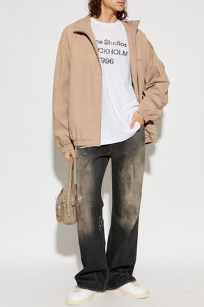 Acne Studios Vintage-effect Jeans, Mens, Black