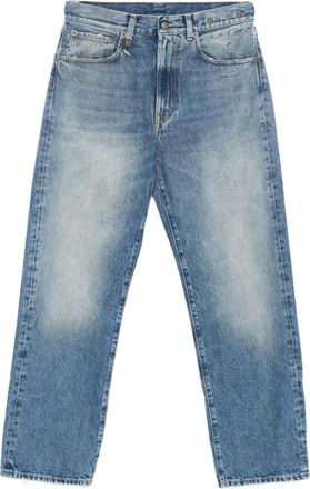 R13 Jeans dritti in cotone - Blu