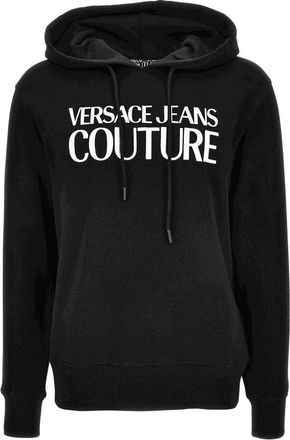 Versace Jeans Couture Truien - Heren - Hoodies - Zwart - S - Hoodies & sweatvesten