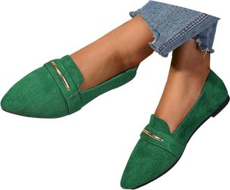 Generic Womens casual shoes | Pointed Toe Slip On Loafers for Everyday Comfort and Versatile Wear end start s Designed for daily casual use with a refined poi