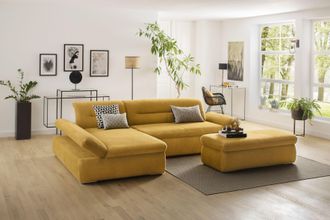 Inosign Ecksofa »Avesa L-Form« Wahlweise mit Armteilvertsellung und Bettfunktion, B/T/H: 300/172/80cm