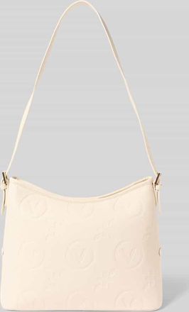 Valentino Handbags Hobo Bag mit Label-Details Modell SAMBA in Ecru, Gr&ouml;&szlig;e 1