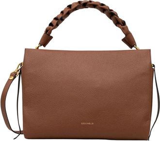 Coccinelle Shopper Bag - Dames - Handtassen - Bruin - ONE Size - Leer - Tassen