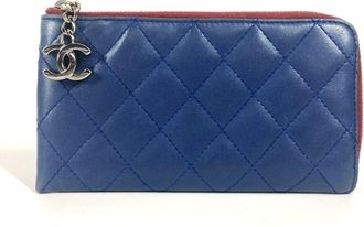 Chanel Quilting Long Wallet (Bi-Fold) (Pre-Owned)