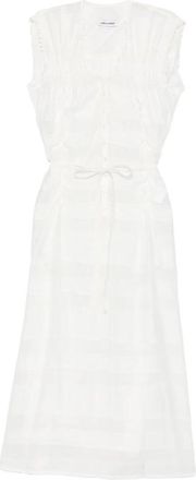 Low Classic Tie-waist Midi Dress