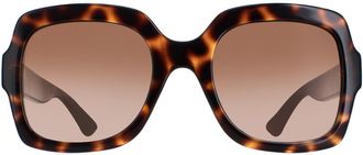 Gucci GG1337S 003 havana bruin gradi&euml;nt zonnebril