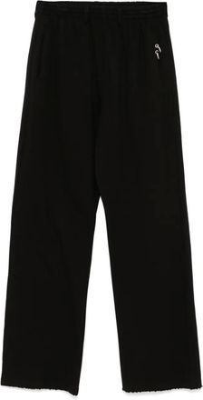 We11done Pantaloni sportivi piercing - Nero
