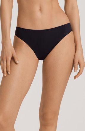 Hanro Invisible Touch High Cut Bikini in Black at Nordstrom, Size X-Small