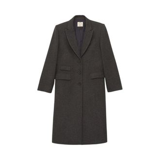 Ines De La Fressange Jassen, Dames, Grijs, XL, Wol, Enola Jas