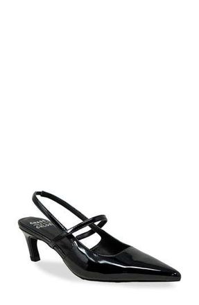 Chase + Chloe by Intouch Footwear Zandra Slingback Pump in Black Patent at Nordstrom Rack, Size 8.5