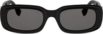 Fendi FF Diamonds Zonnebrillen - Dames - Zonnebrillen - Zwart - 52 MM - Accessoires