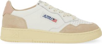 Autry Medalist Low Leather Suede Low-Top Sneakers