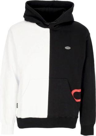 PROPAGANDA Dubbele hoodie wit/zwart - Heren - Hoodies - Veelkleurig - S - Katoen - Hoodies & sweatvesten