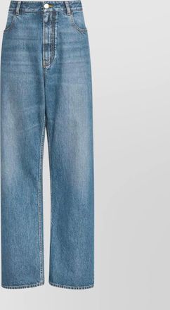 Alaia low-rise wide-leg trousers