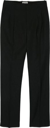 Saint Laurent Metallic Striped Straight Trousers