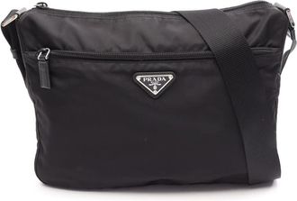 Prada Pre-owned Prada Tessuto Zip Top Crossbody Unisex Z0FT494695O1L07O