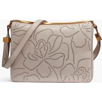 DKNY Jericho Floral Perf Shoulder in Sand at Nordstrom