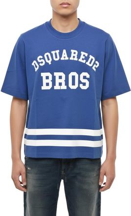 Dsquared2 Blue Crew Neck T-Shirt