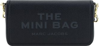 Marc Jacobs Womens Mini Shoulder Bag Black Leather Calf