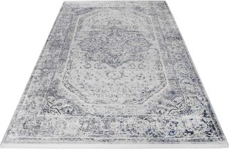 Wecon Home Teppich »SoHo Touch« rechteckig 7 mm Höhe Hoch-Tief-Struktur, Wohnzimmer