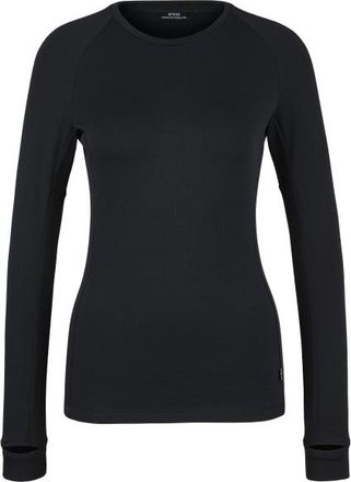 Stoic MerinoSoft245 TuleboSt. L/S Merinoshirt für Damen | schwarz