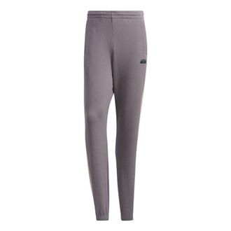adidas originals Ryv Sweat Pant Casual Sports Colorblock Long Pants Gray Brown H07089