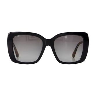 Burberry Be4456 Square Sunglasses - unisex - Burberry - Sunglasses - Black - ONE SIZE - Accessories