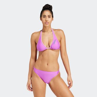 adidas Bustier-Bikini ADIDAS PERFORMANCE SPW NECKH BIK V, Damen, Gr. XL, N-Gr, lila (lila burst, preloved lila), Obermaterial: 78% Polyester, 22% Elasthan, B