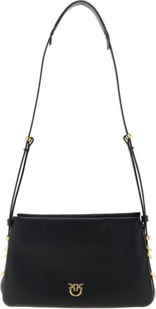 Pinko Pinko, Dames, Tassen, Zwart, Maat: ONE Size Leer