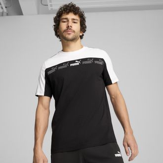 Puma T-shirt Around the Block da uomo, Abbigliamento, Nero, XXL