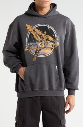 Represent Golden Tour Hoodie in Sun Fade Grey at Nordstrom, Size Xx-Large