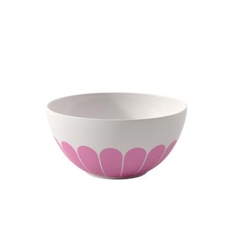 Villeroy & Boch Fleur Couleur Round Vegetable Bowl in Pink at Nordstrom