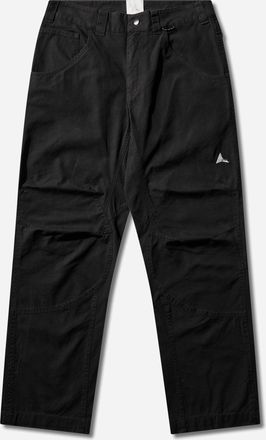 Roa Men s Crimp Shaped Cotton Pants Black