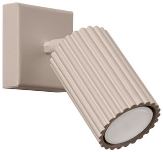 Sollux Lighting Design Wandlampe Karbon - Taupe