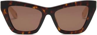Roberto Cavalli Occhiali da sole cat-eye - Marrone
