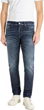 Replay Willbi Regular-fit Jeans - Heren - Slim Fit Jeans - Blauw - W34 L32 - Katoen - Jeans
