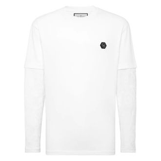 Philipp Plein Uomo, Top, Bianco, L, new