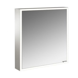 Emco Emco - Prime Armario Con Espejo Iluminado, 600 Mm, 1 Puerta, Tope A