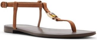 Aldo Sandstone Ankle Strap Sandal in Medium Brown at Nordstrom, Size 8.5