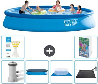 Intex Piscina Easy Set Redonda - 457x84 Cm - 7-piezas S214